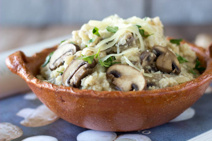 Recipe of the month: Cauliflower and Mushroom Risotto