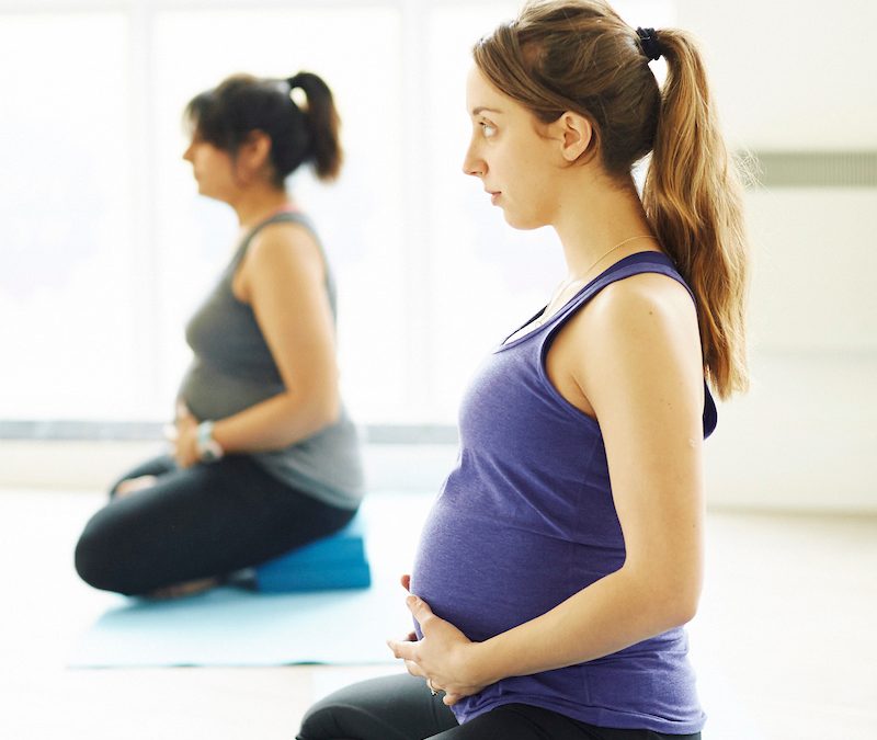 Updated pregnancy yoga offering at Yoga West